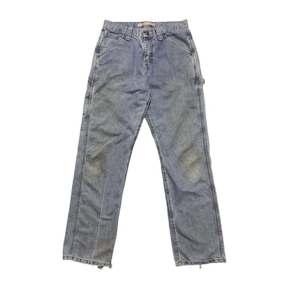 Vintage Distressed Lee Washed Denim Jeans Size 30x32
